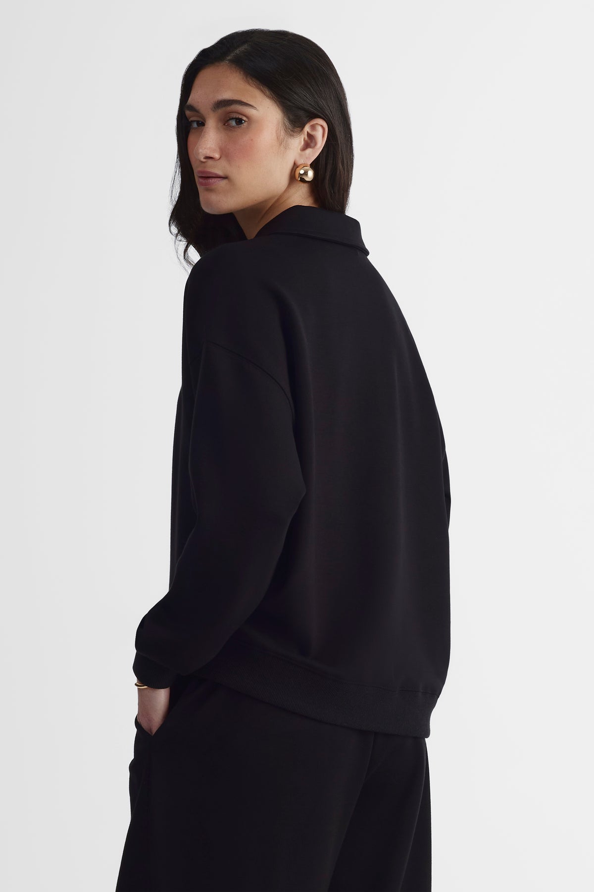 Polo extensible - Femme && NOIR