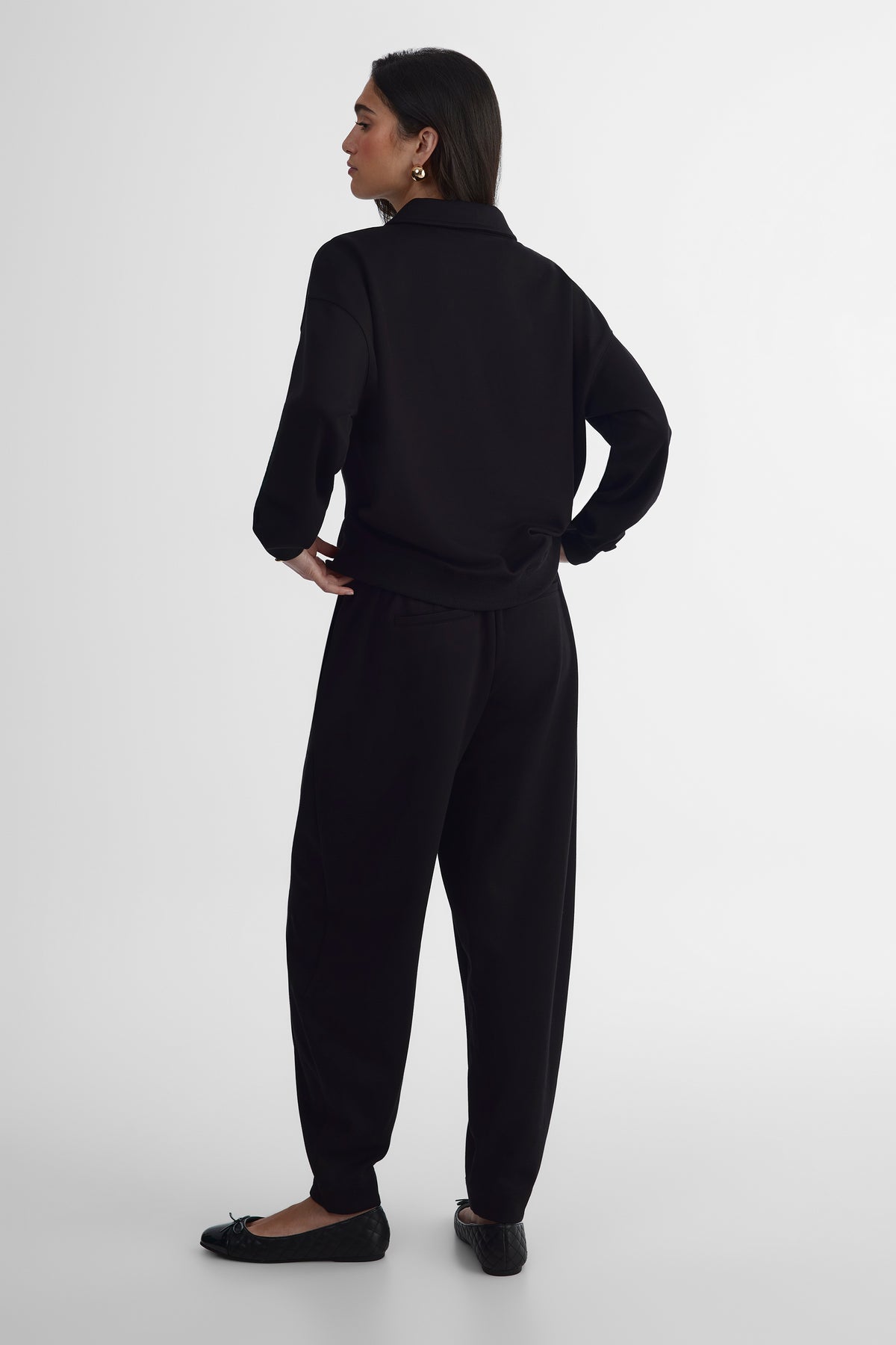 Pantalon extensible - Femme && NOIR