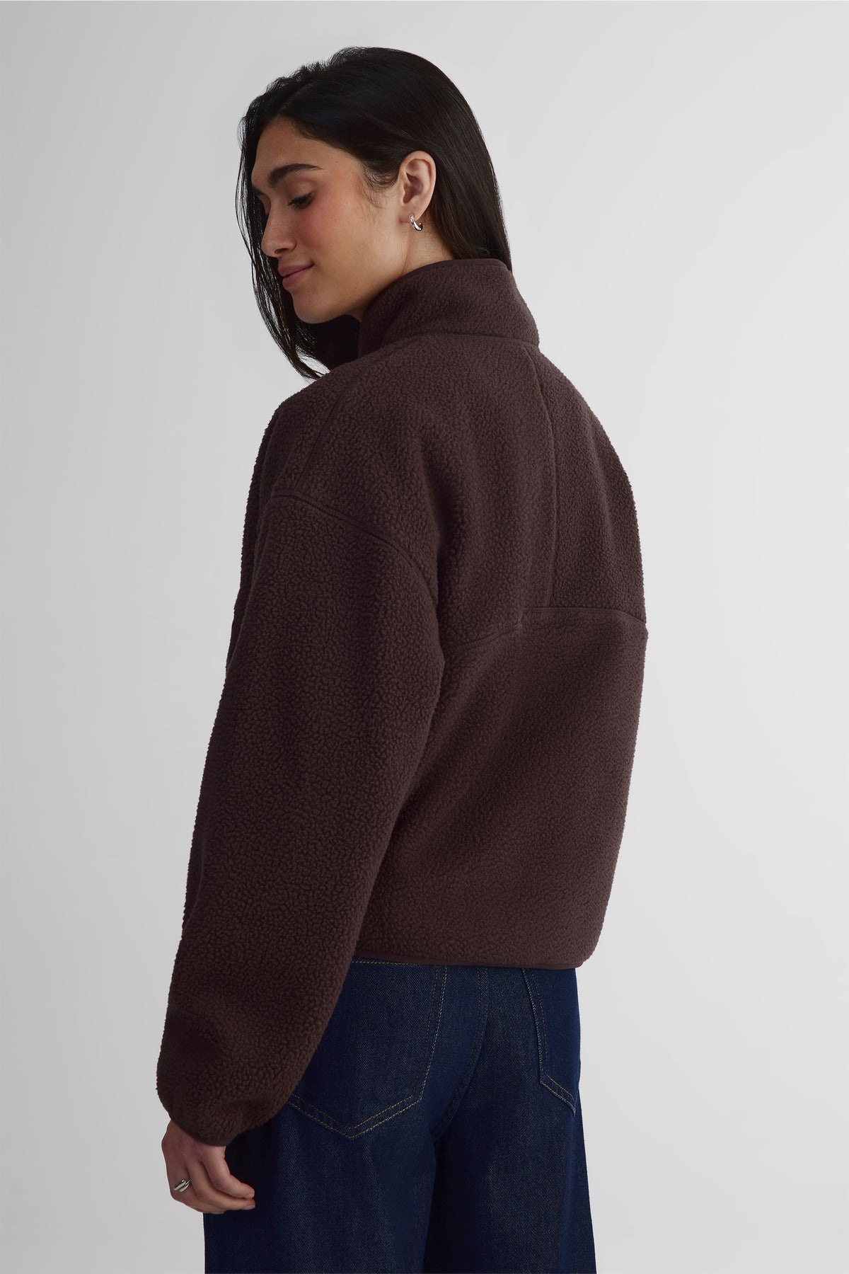 Veste douillette - Femme && BRUN