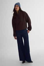Veste douillette - Femme && BRUN