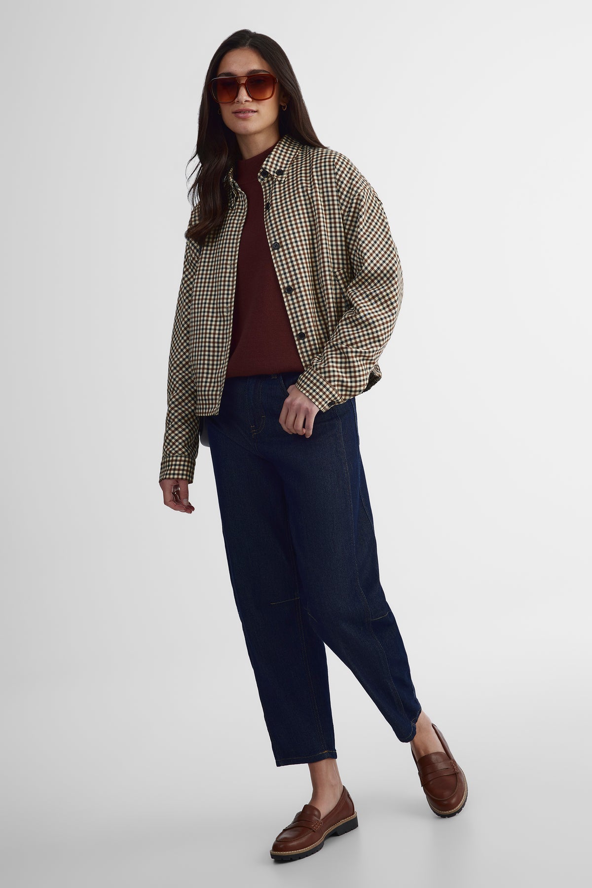 Veste - Femme && BRUN/MULTI