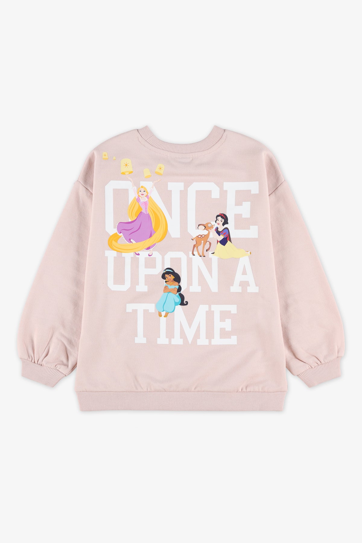 Chandail ouaté Princesses - Enfant fille && ROSE
