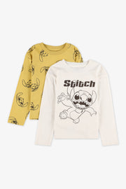 Ensemble 2 pièces Lilo & Stitch - Enfant garçon && IVOIRE