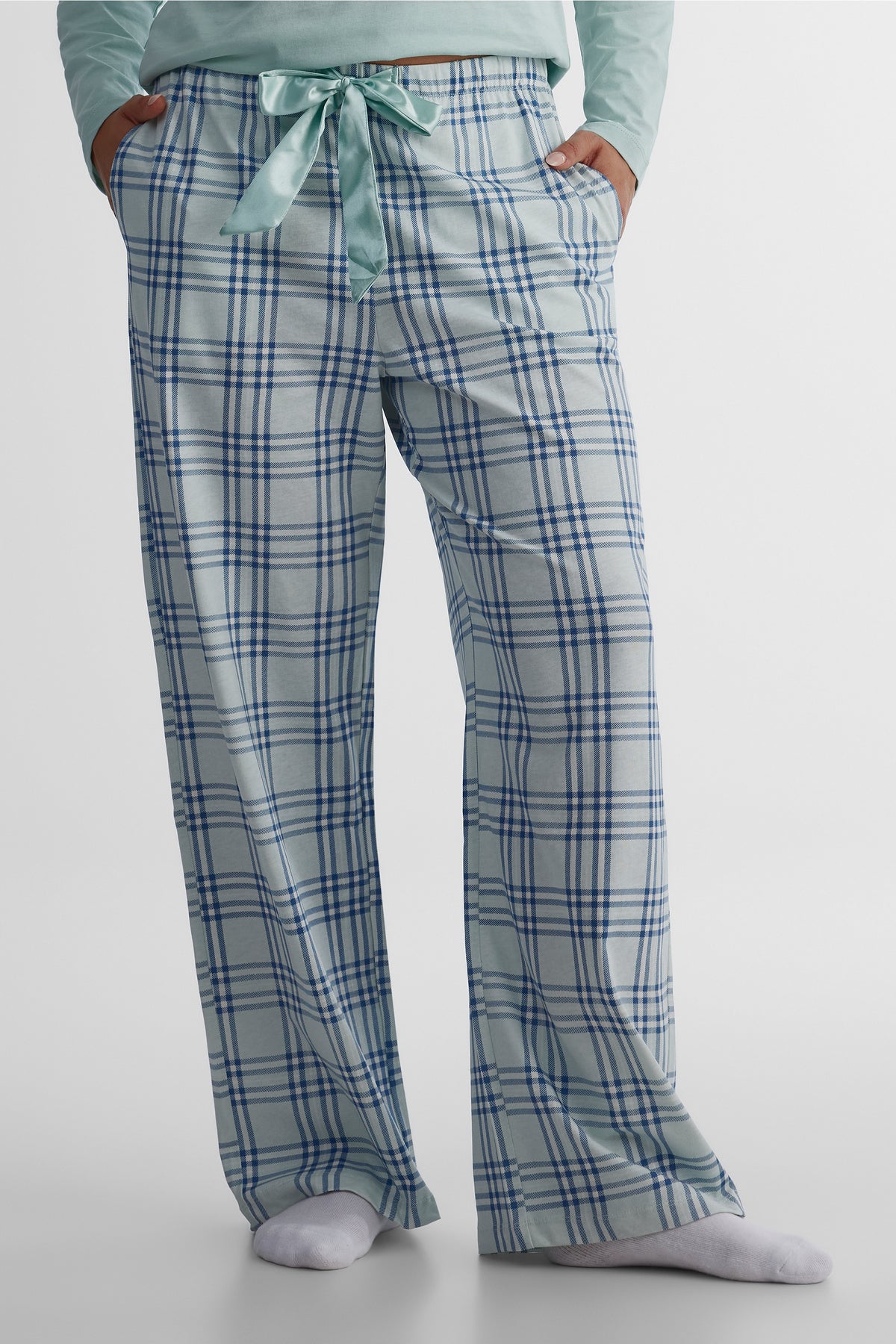 Pantalon imprimé - Femme && VERT/MULTI