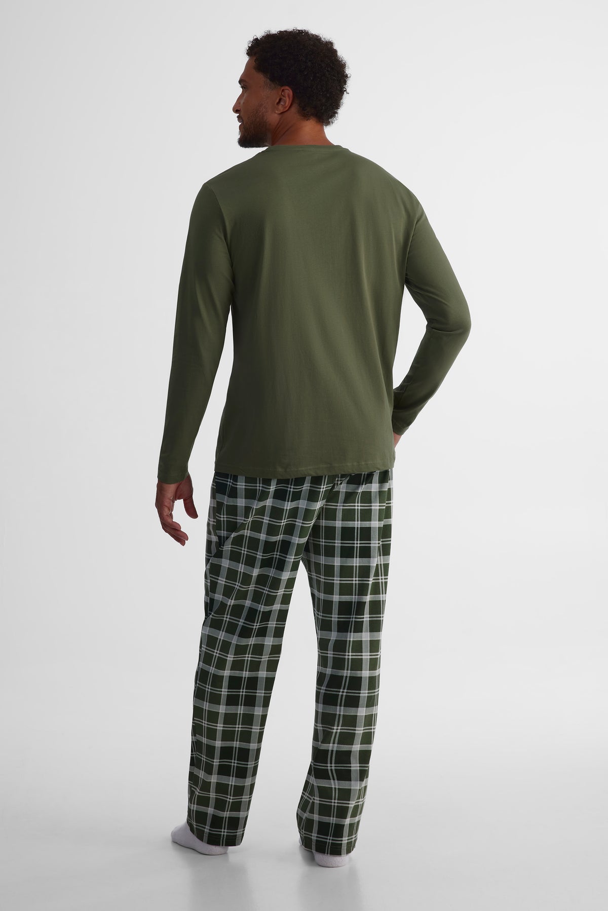 Ensemble imprimé - Homme && KAKI