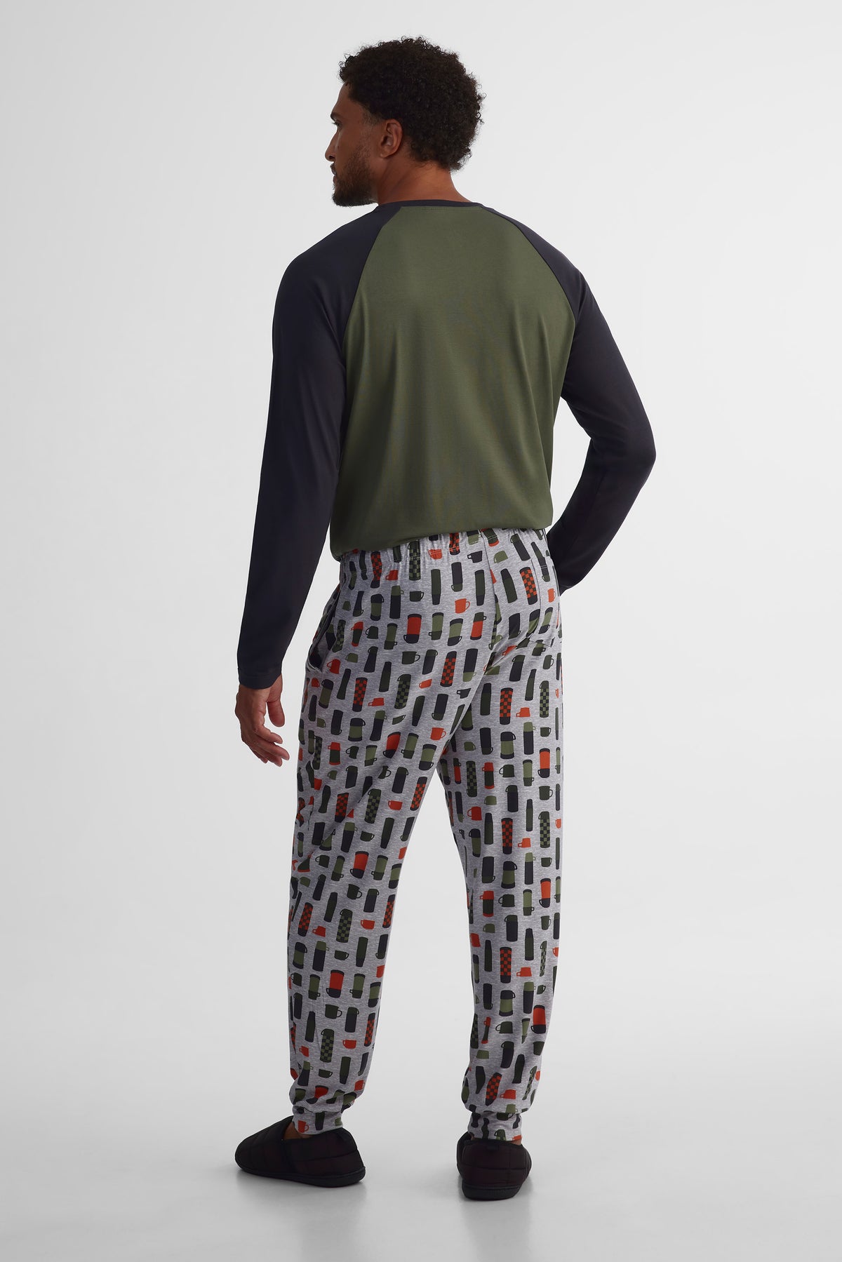 Pantalon extensible 2/40$ - Homme && GRIS MULTI