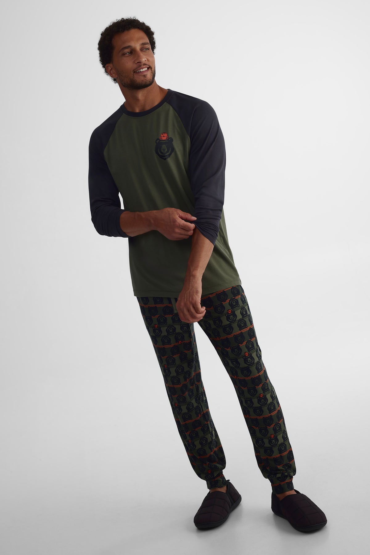Pantalon extensible 2/40$ - Homme && KAKI/MULTI