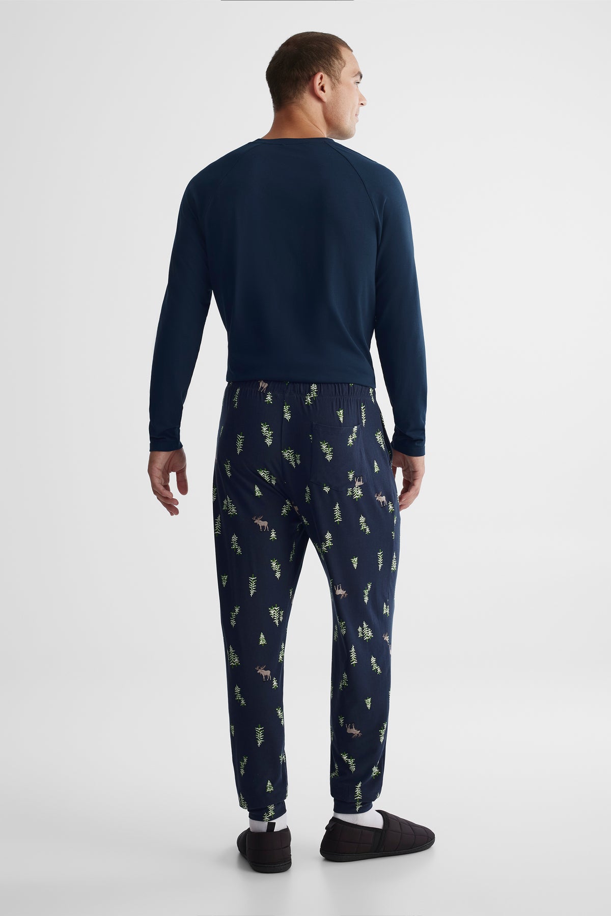 Pantalon extensible 2/40$ - Homme && MARIN/MULTI