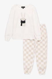 Ensemble extensible - Enfant fille && BLANC CASSÉ