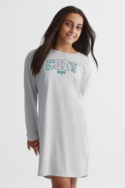 Chemise de nuit - Ado fille && GRIS MIXTE