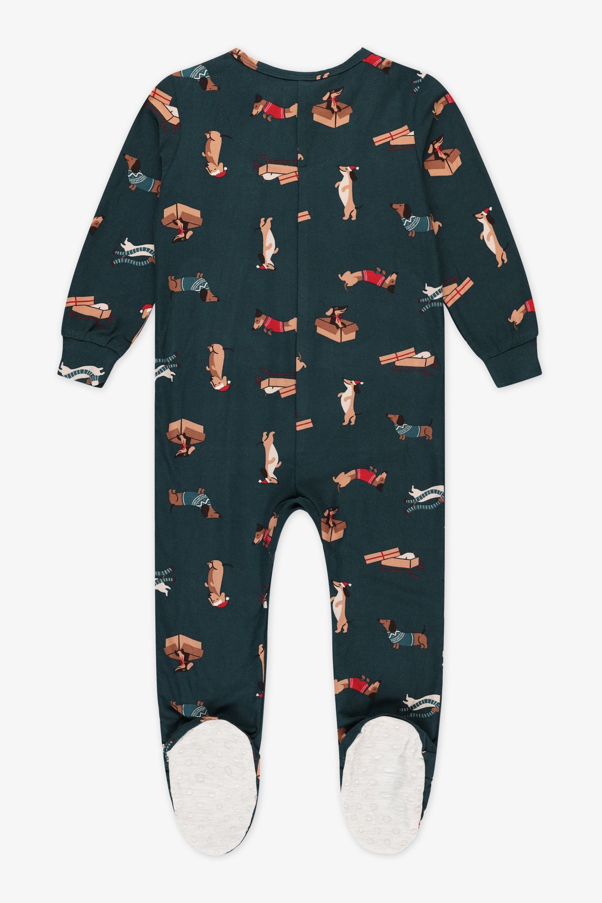 Pyjama une-pièce imprimé - Bébé garçon && VERT/MULTI