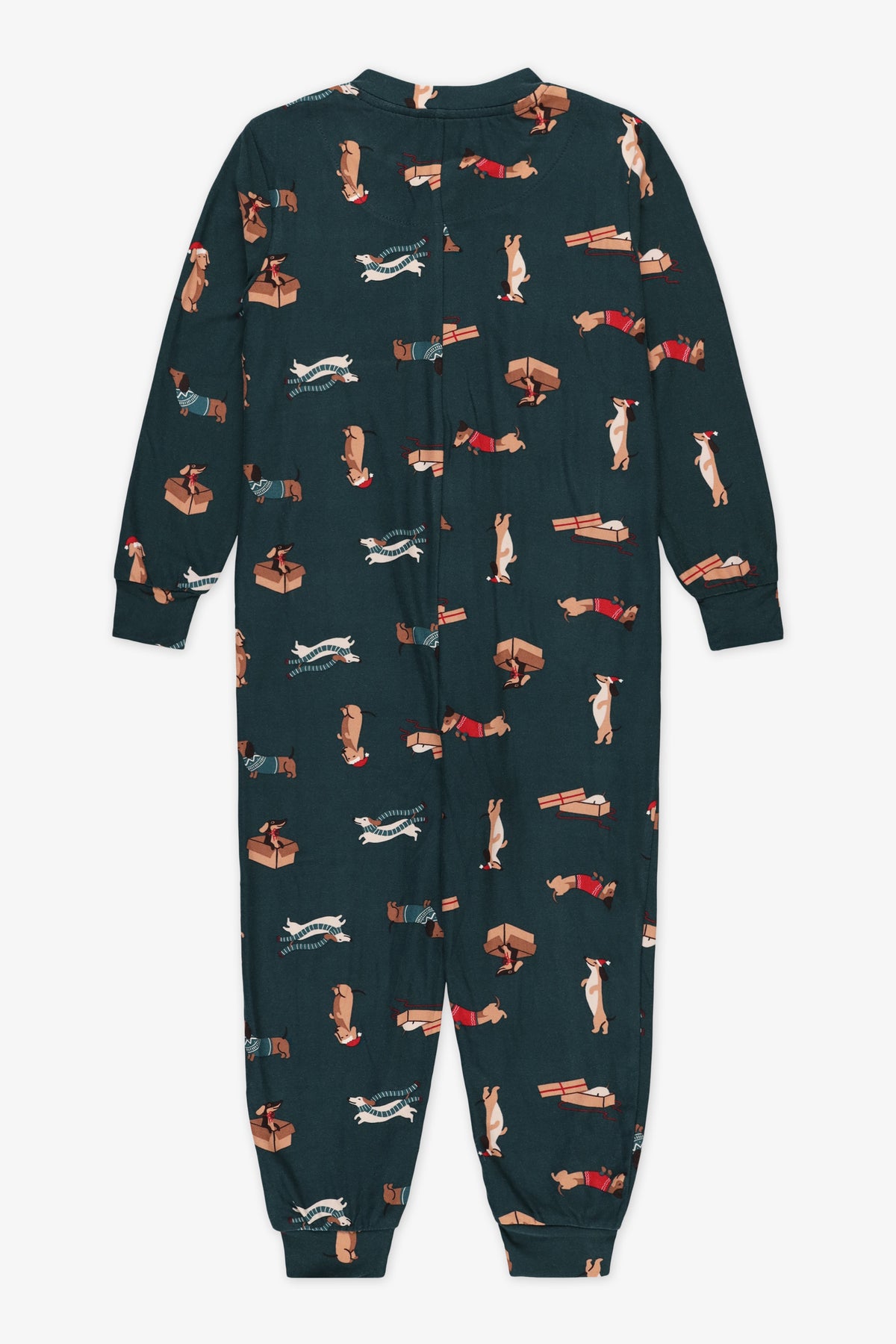 Pyjama une-pièce extensible - Enfant garçon && VERT/MULTI
