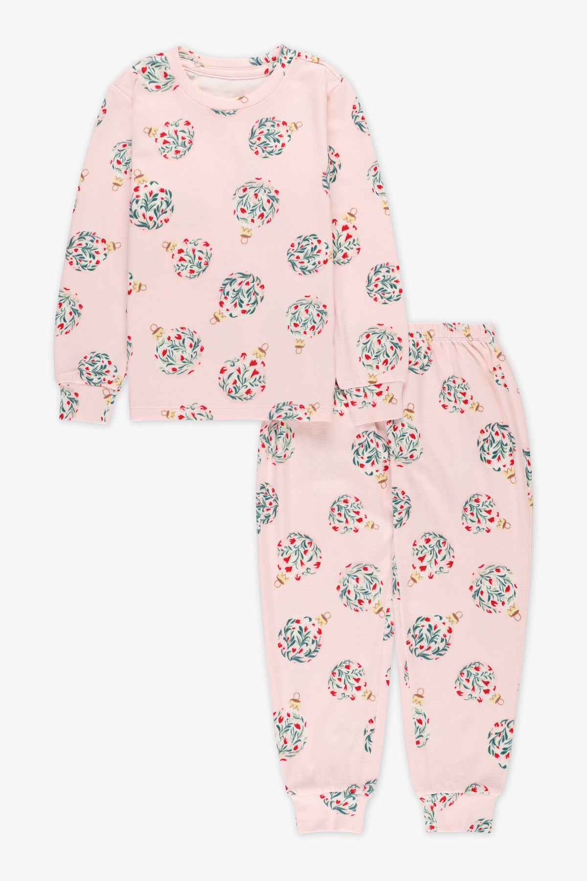 Ensemble imprimé - Enfant fille && ROSE MULTI