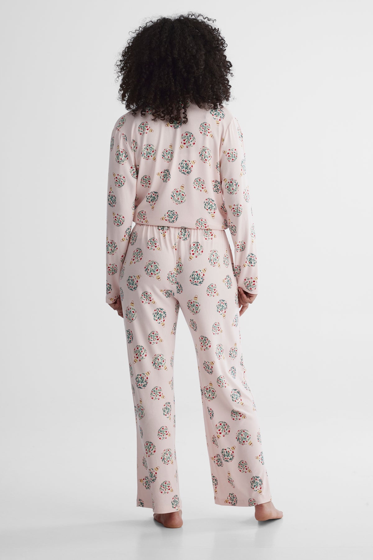 Pantalon extensible - Femme && ROSE MULTI