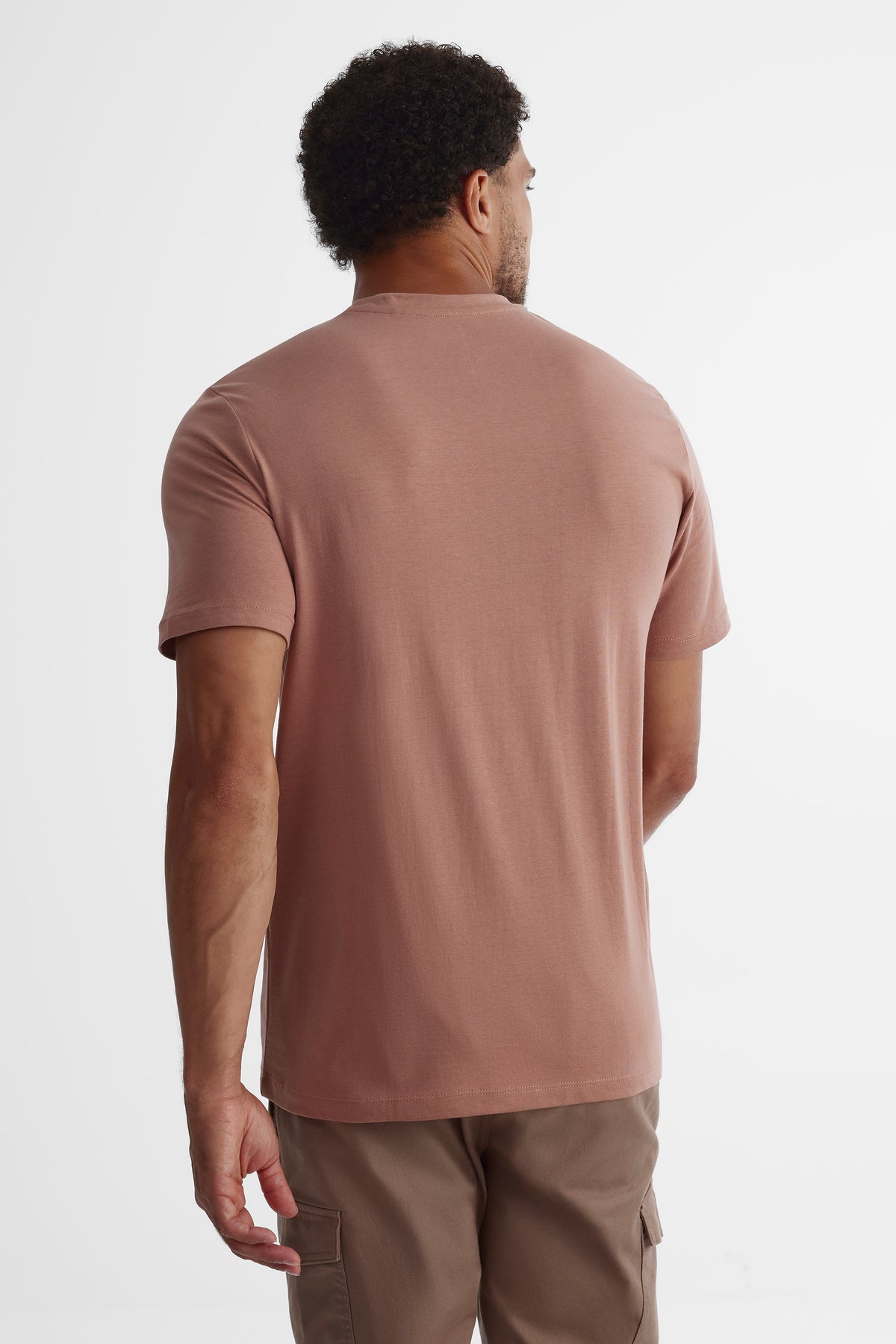 T-shirt imprimé 2/30$ - Homme && VIEUX ROSE