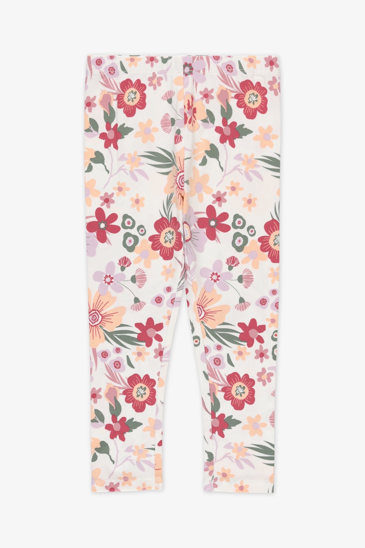 Legging extensible 2/15$ - Bébé fille && BLANC CASSÉ/MULTI