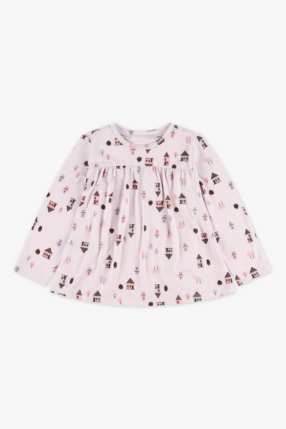 Chandail léger extensible - Bébé fille && LILAS MULTI