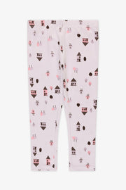 Legging extensible 2/15$ - Bébé fille && LILAS MULTI