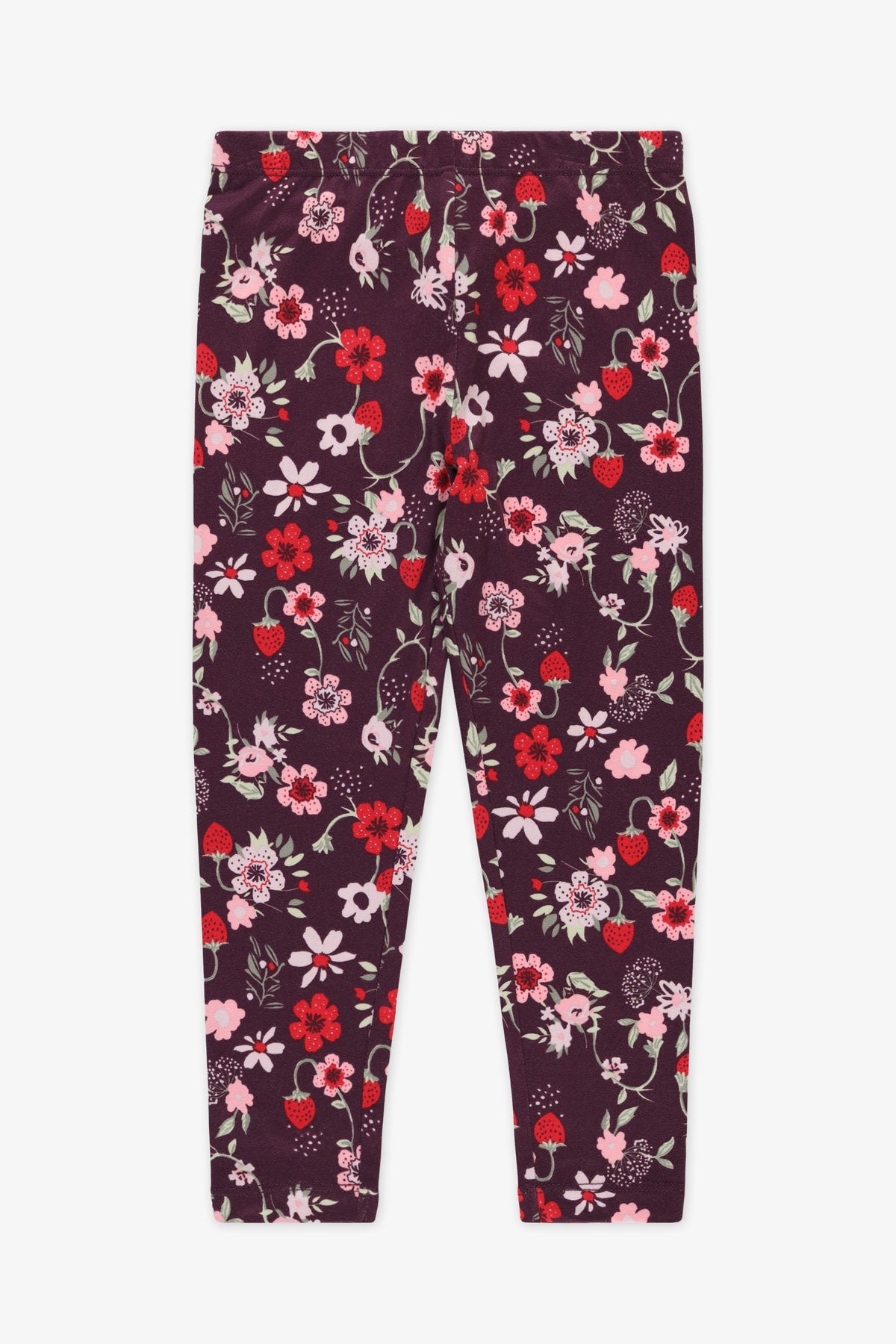 Legging extensible 2/20$ - Enfant fille && ROUGE VIN