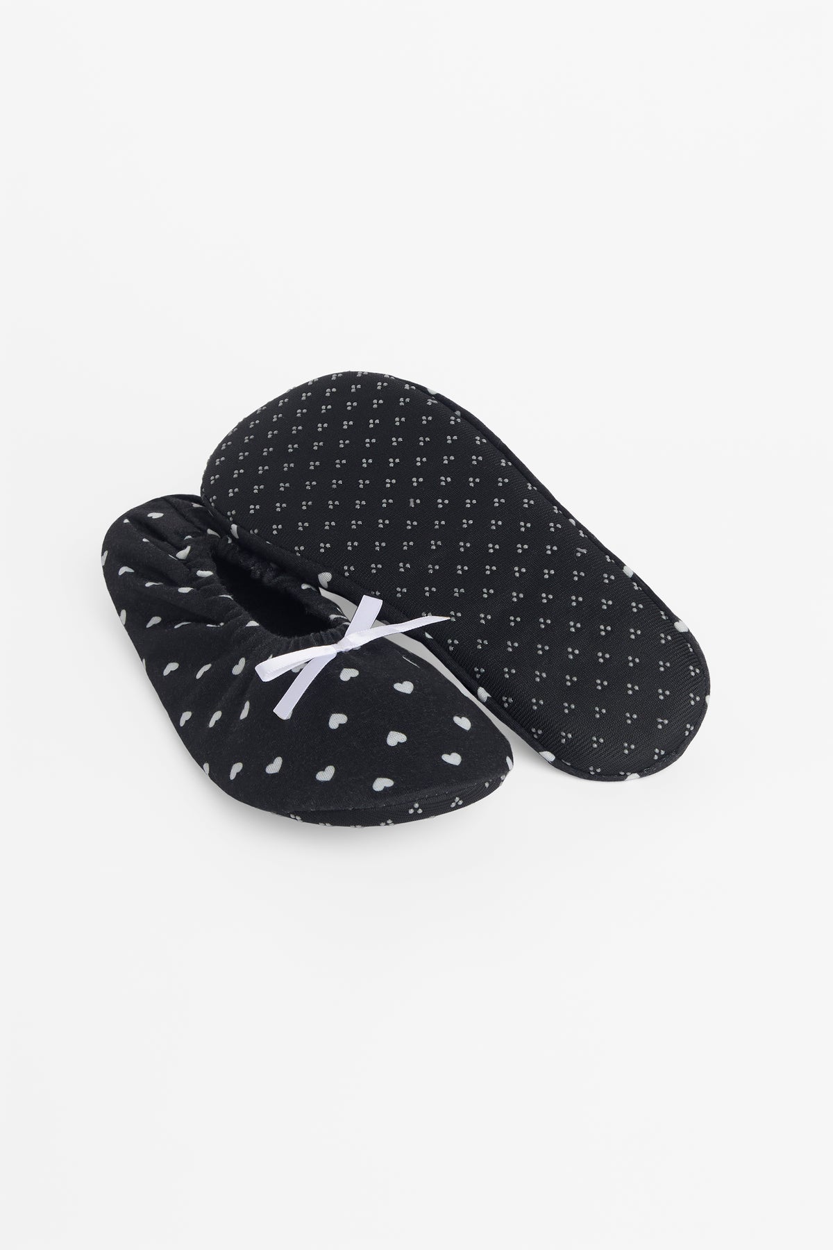 Pantoufles ballerines - Femme && NOIR/MULTI