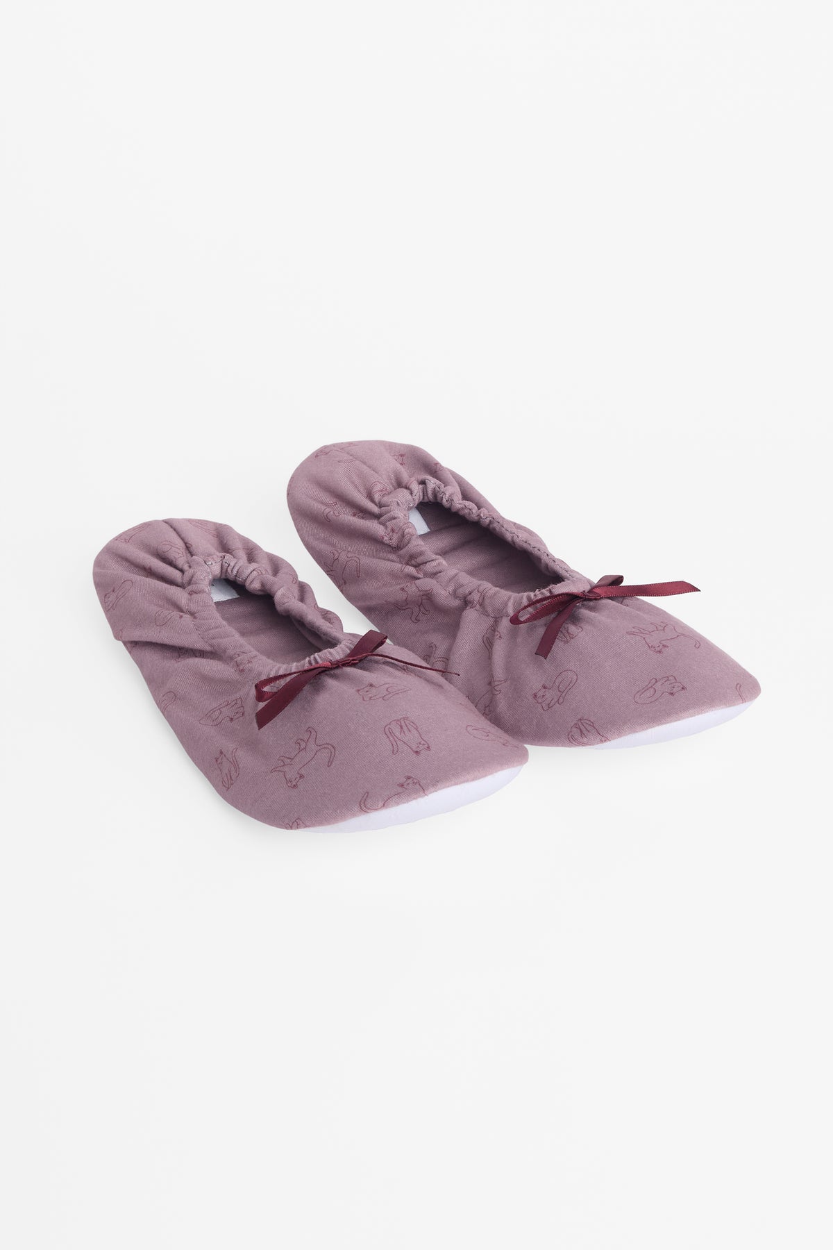 Pantoufles ballerines - Femme && ROSE MULTI