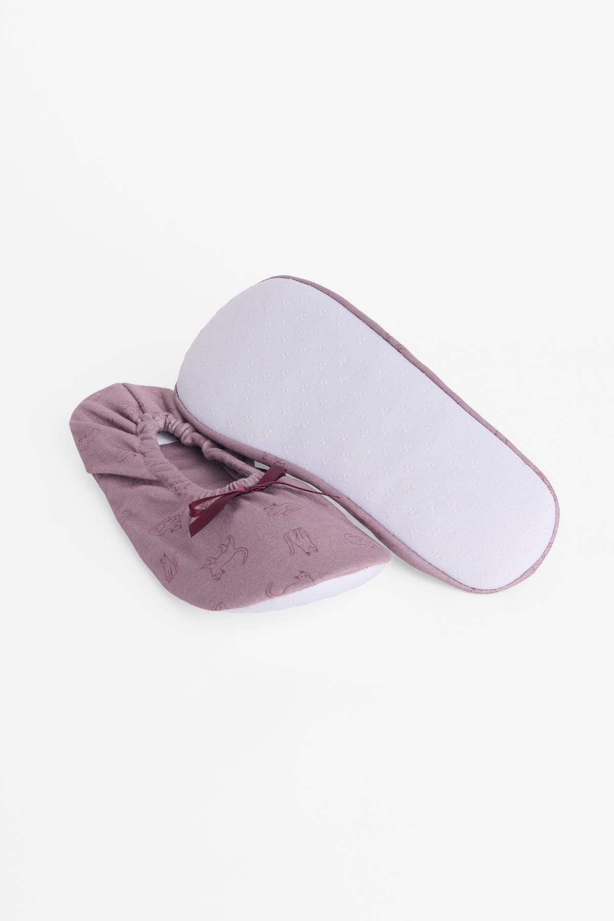Pantoufles ballerines - Femme && ROSE MULTI