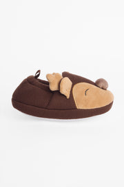 Pantoufles - Enfant fille && BRUN