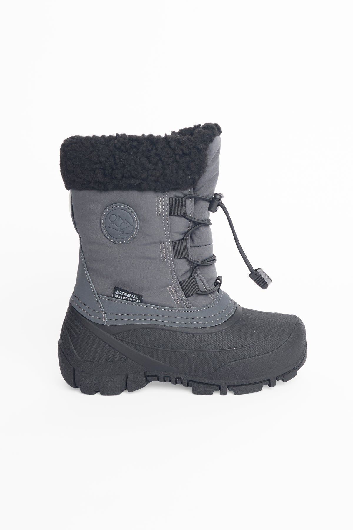 Bottes - Enfant garçon && GRIS
