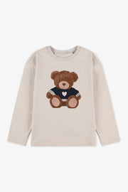 Chandail léger extensible - Bébé fille && BEIGE