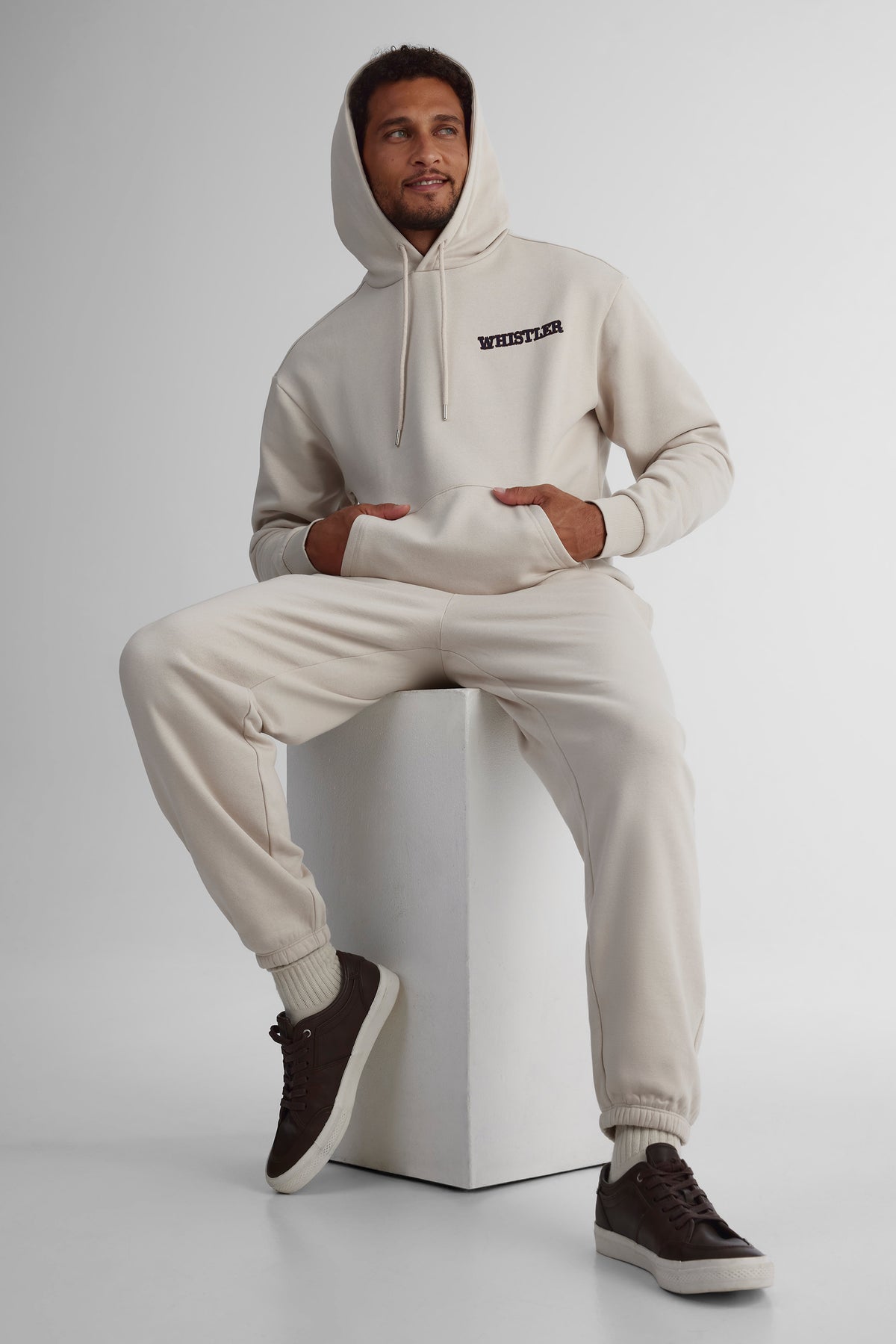 Chandail ouaté - Homme && TAUPE