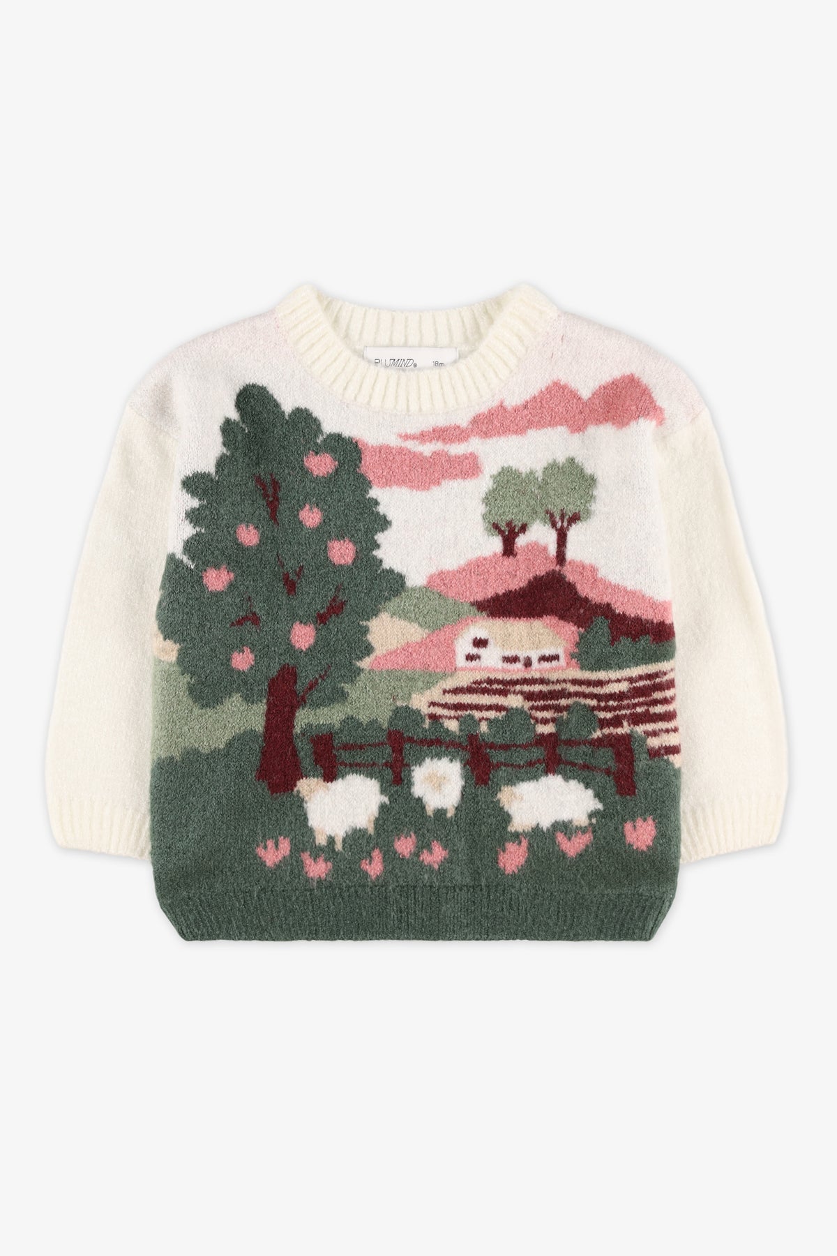 Chandail en tricot - Bébé fille && BLANC CASSÉ
