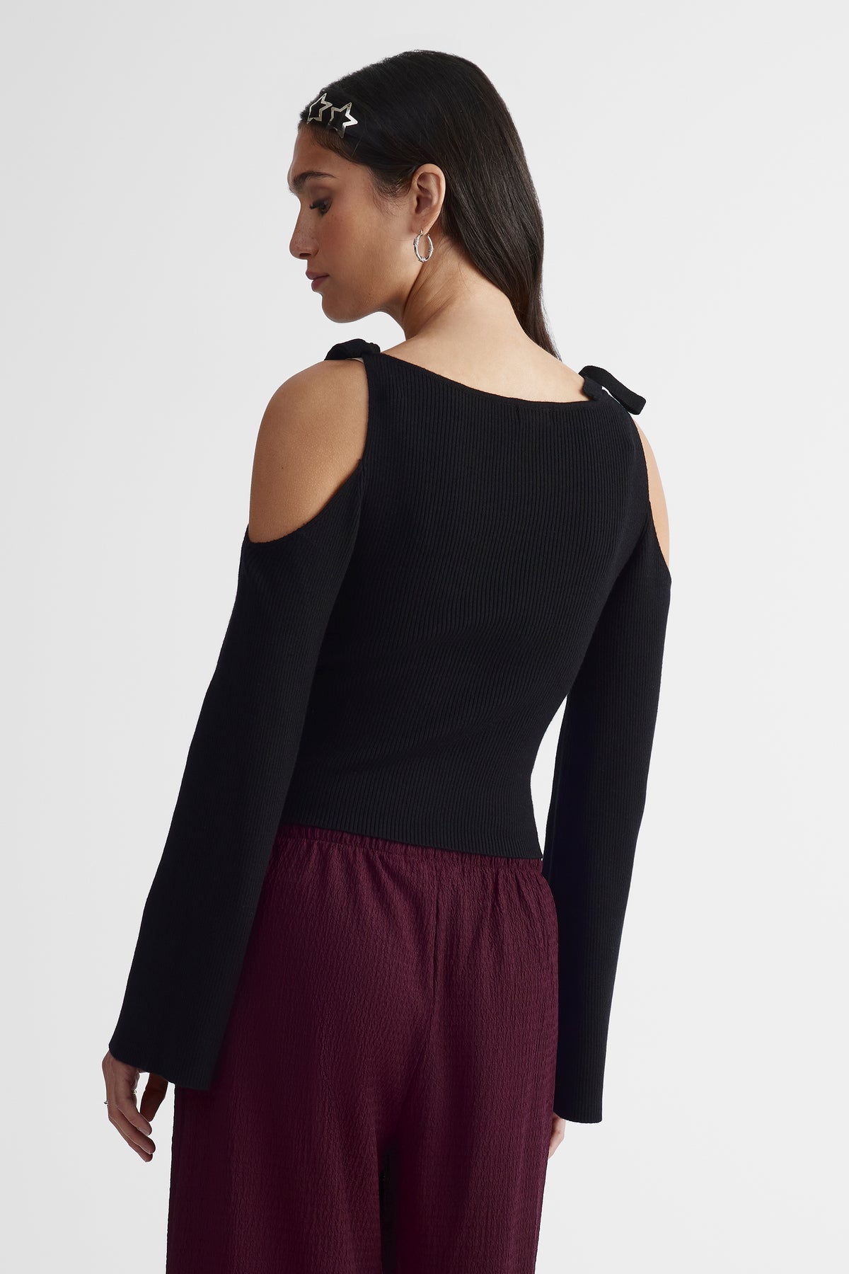 Chandail en tricot - Femme && NOIR