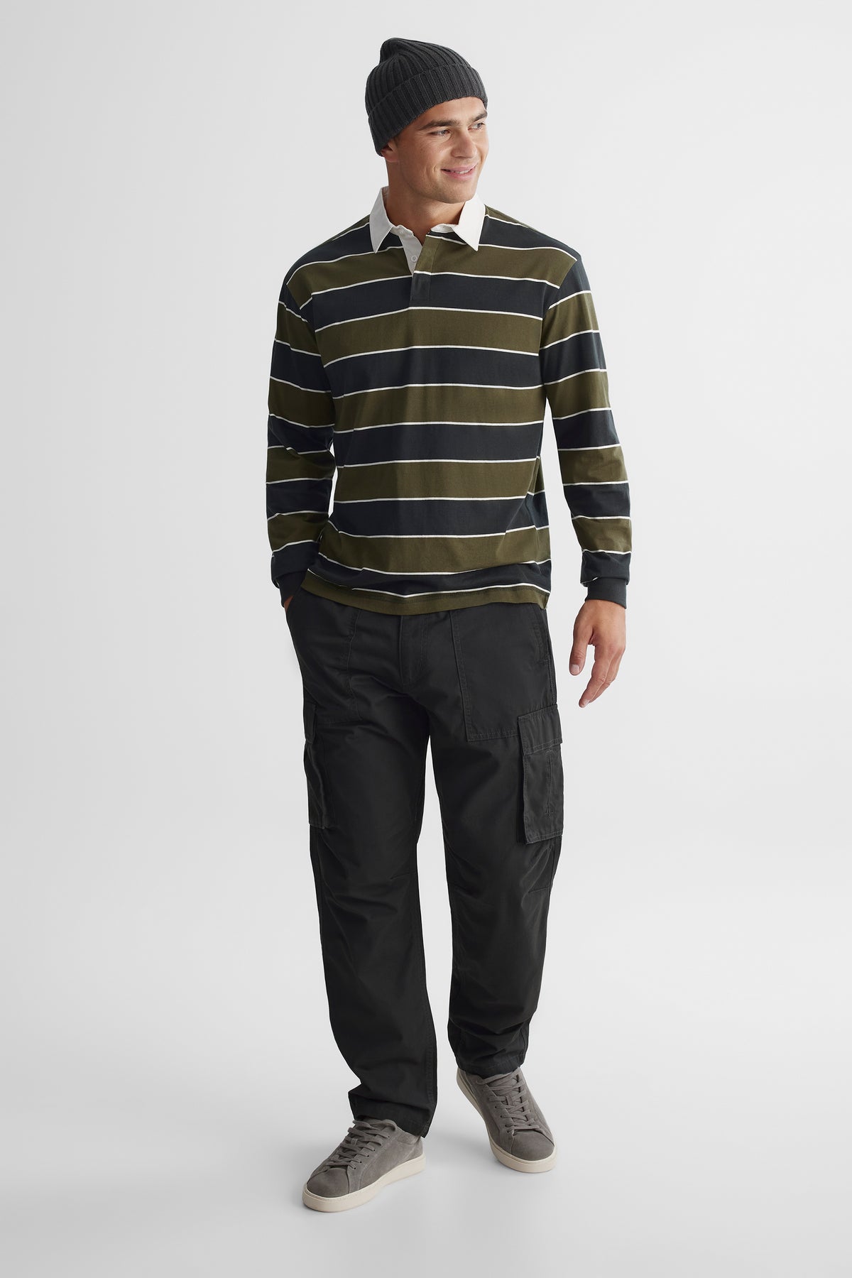 Polo - Homme && VERT/MULTI