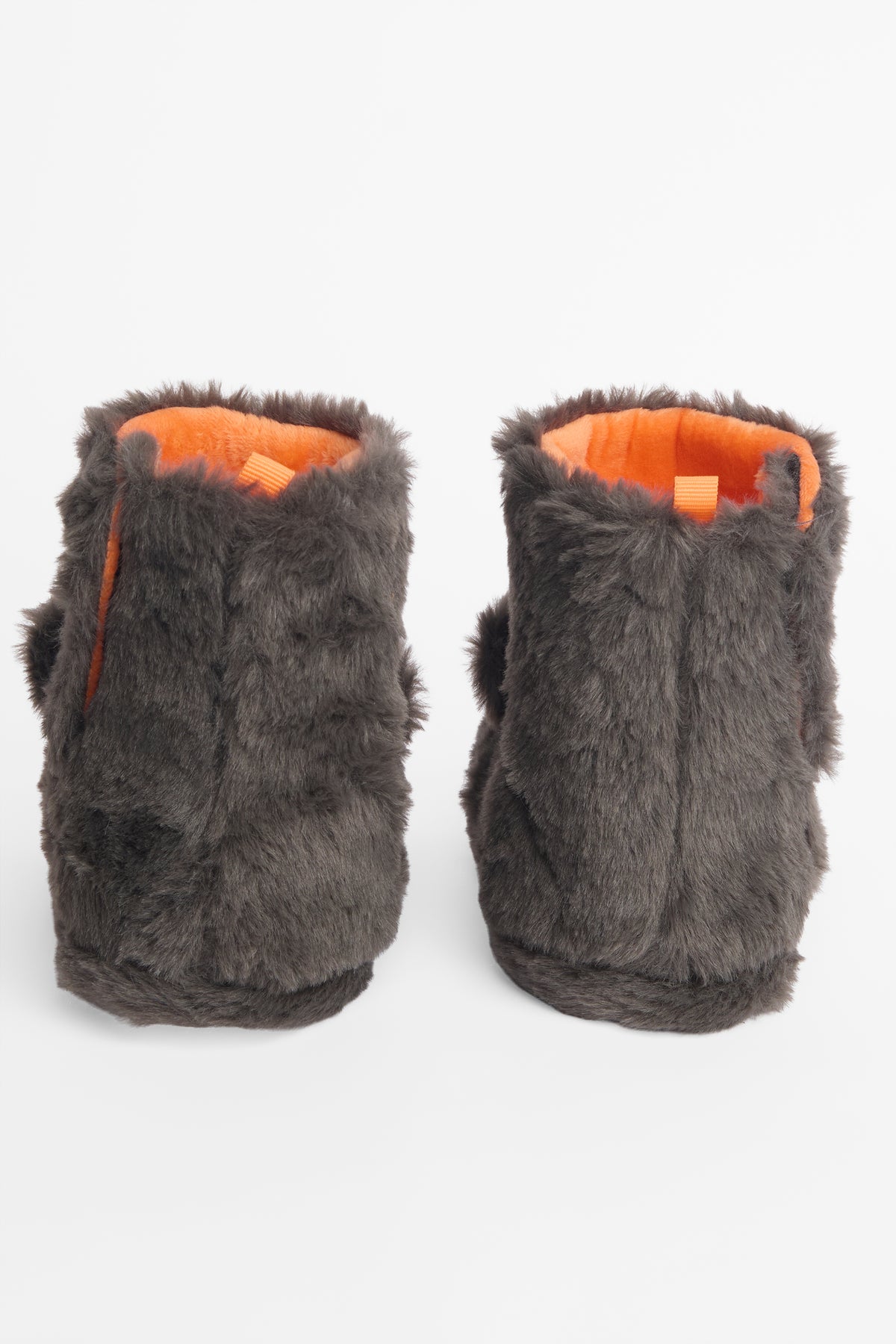 Pantoufles bottillons - Enfant garçon && CHARBON