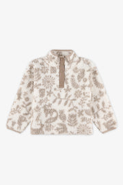 Chandail ouaté - Enfant fille && BEIGE/MULTI