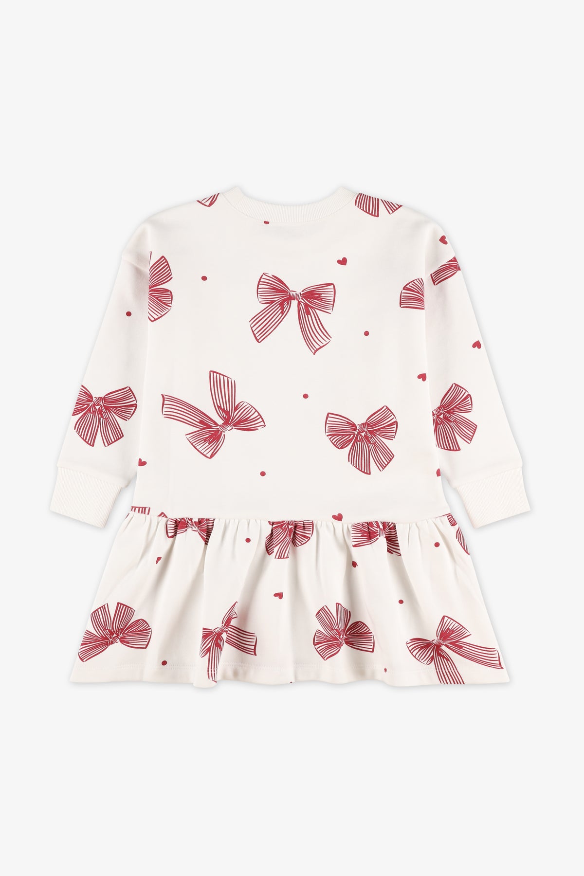 Robe douillette - Enfant fille && BLANC CASSÉ/MULTI