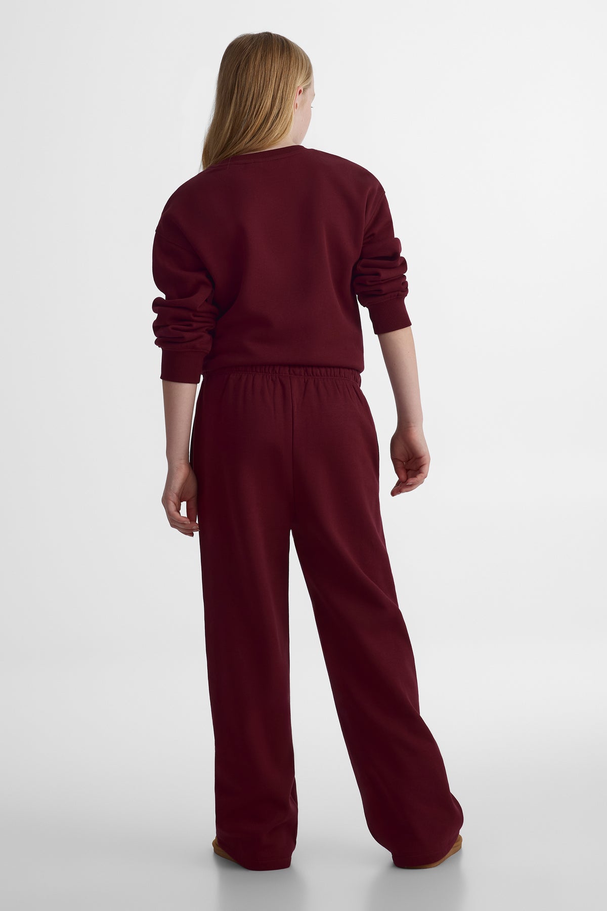 Pantalon douillet - Ado fille && ROUGE VIN