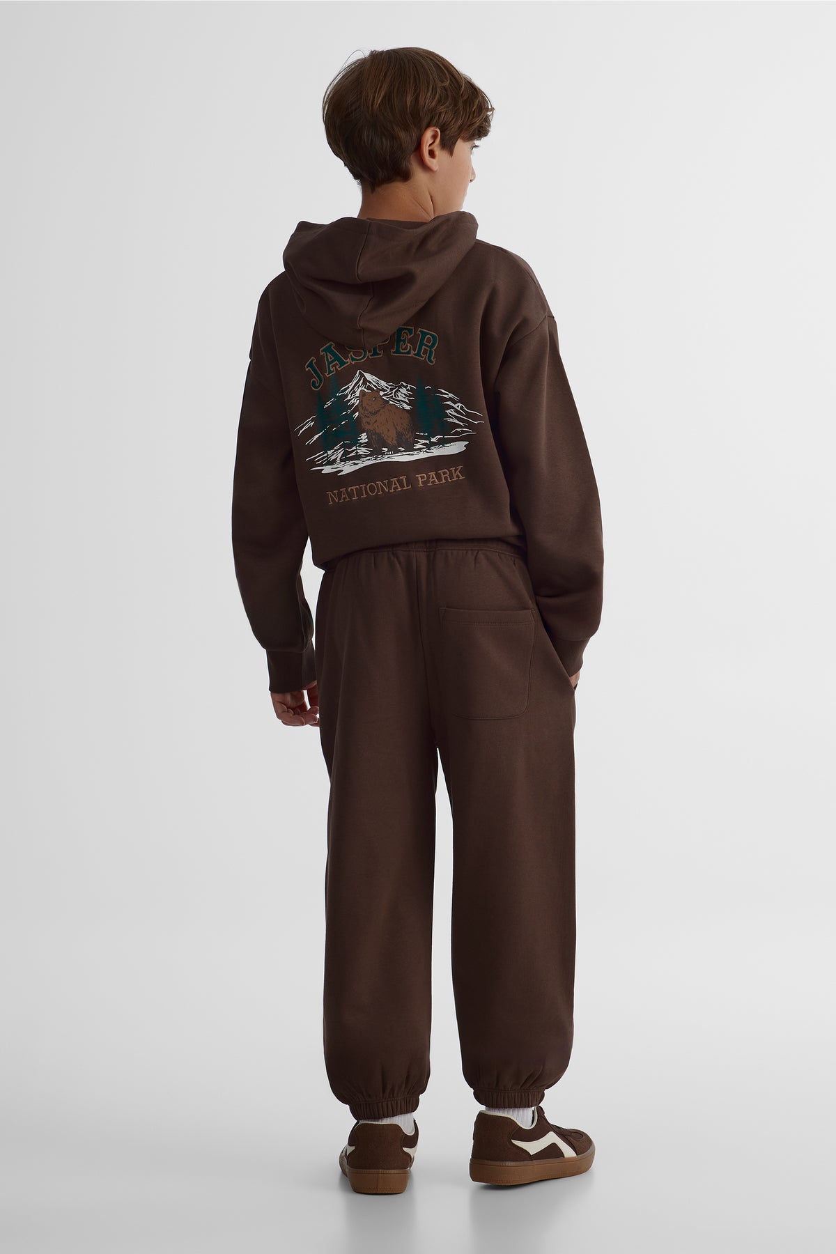 Pantalon douillet - Ado garçon && BRUN