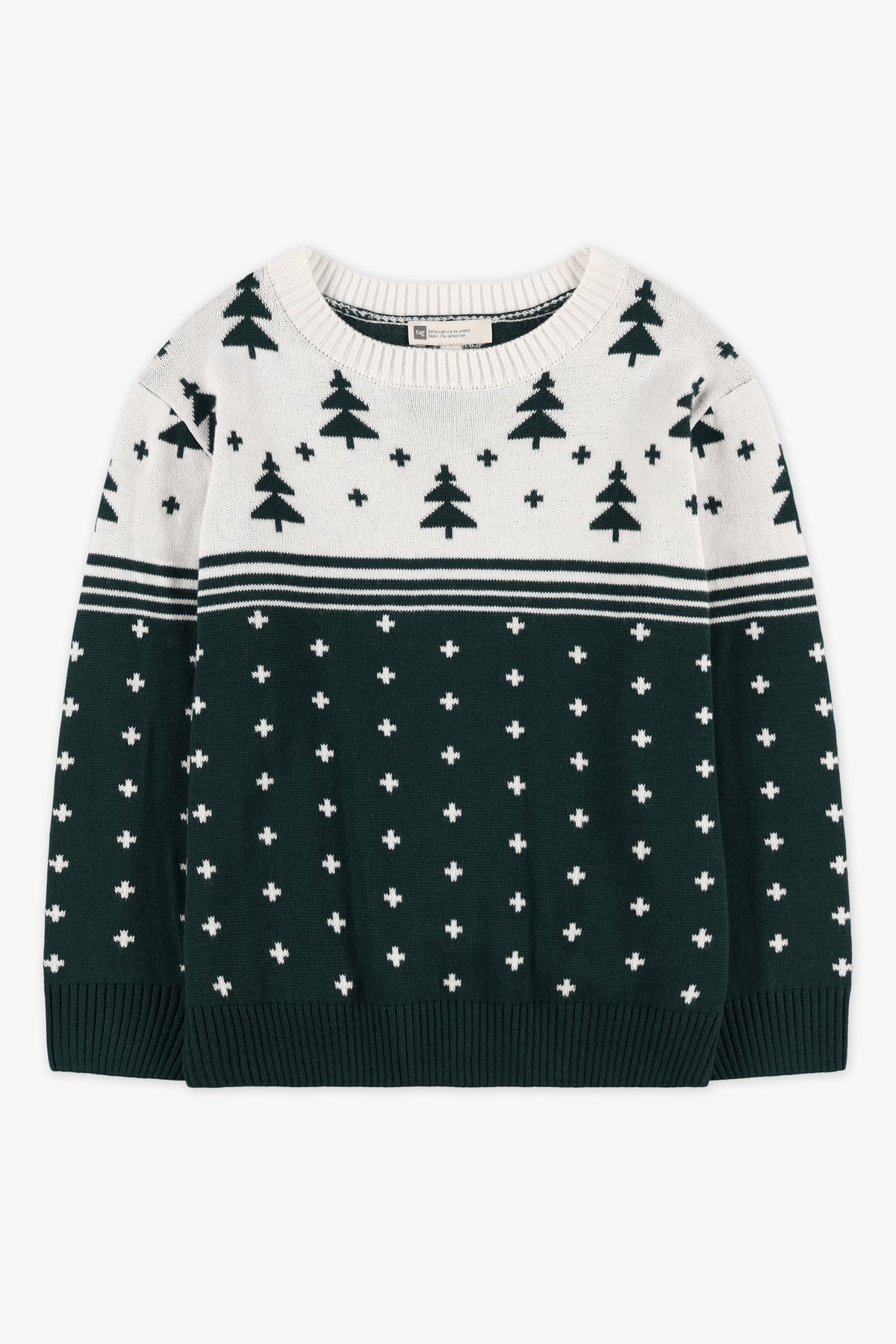 Chandail en tricot imprimé - Bébé garçon && SARCELLE/MULTI
