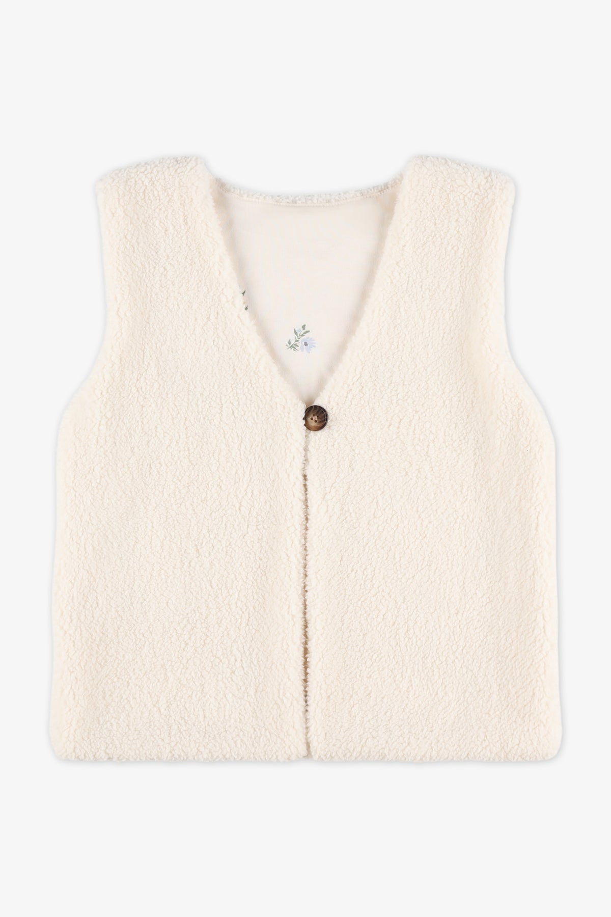 Veste douillette - Enfant fille && BEIGE