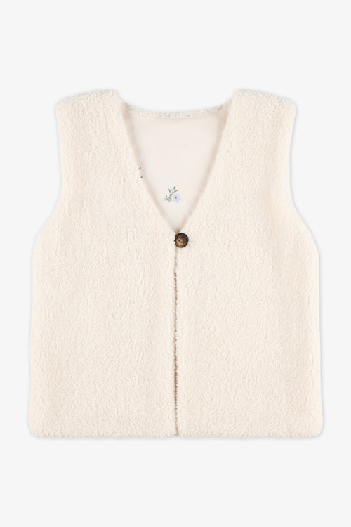 Veste douillette - Enfant fille && BEIGE
