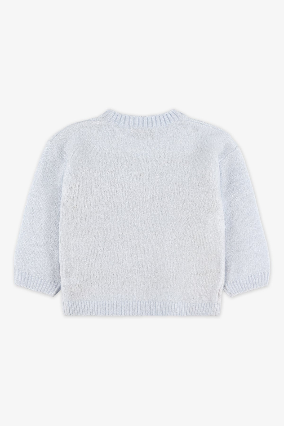Chandail en tricot - Enfant fille && BLEU