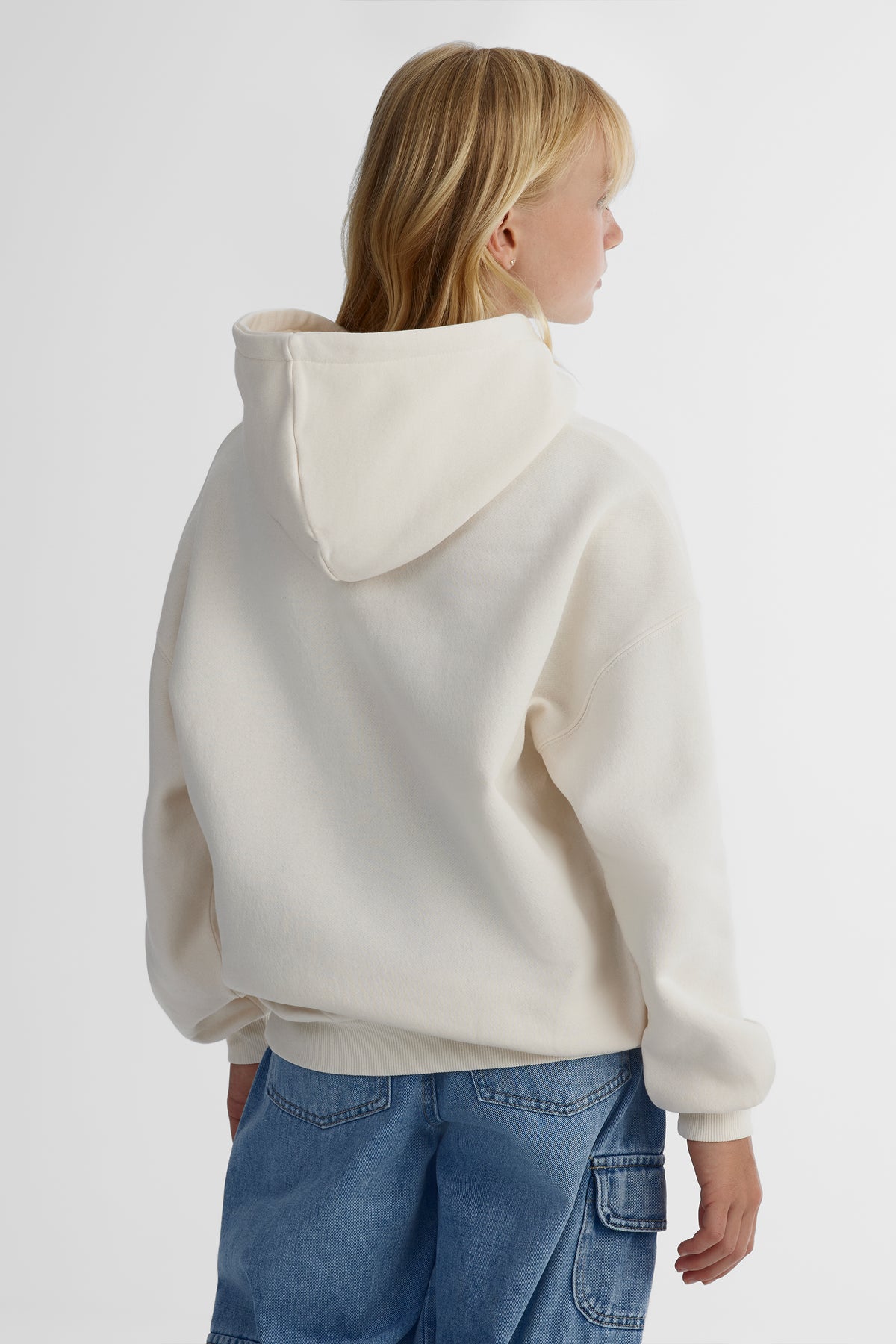 Chandail ouaté - Ado fille && BLANC CASSÉ