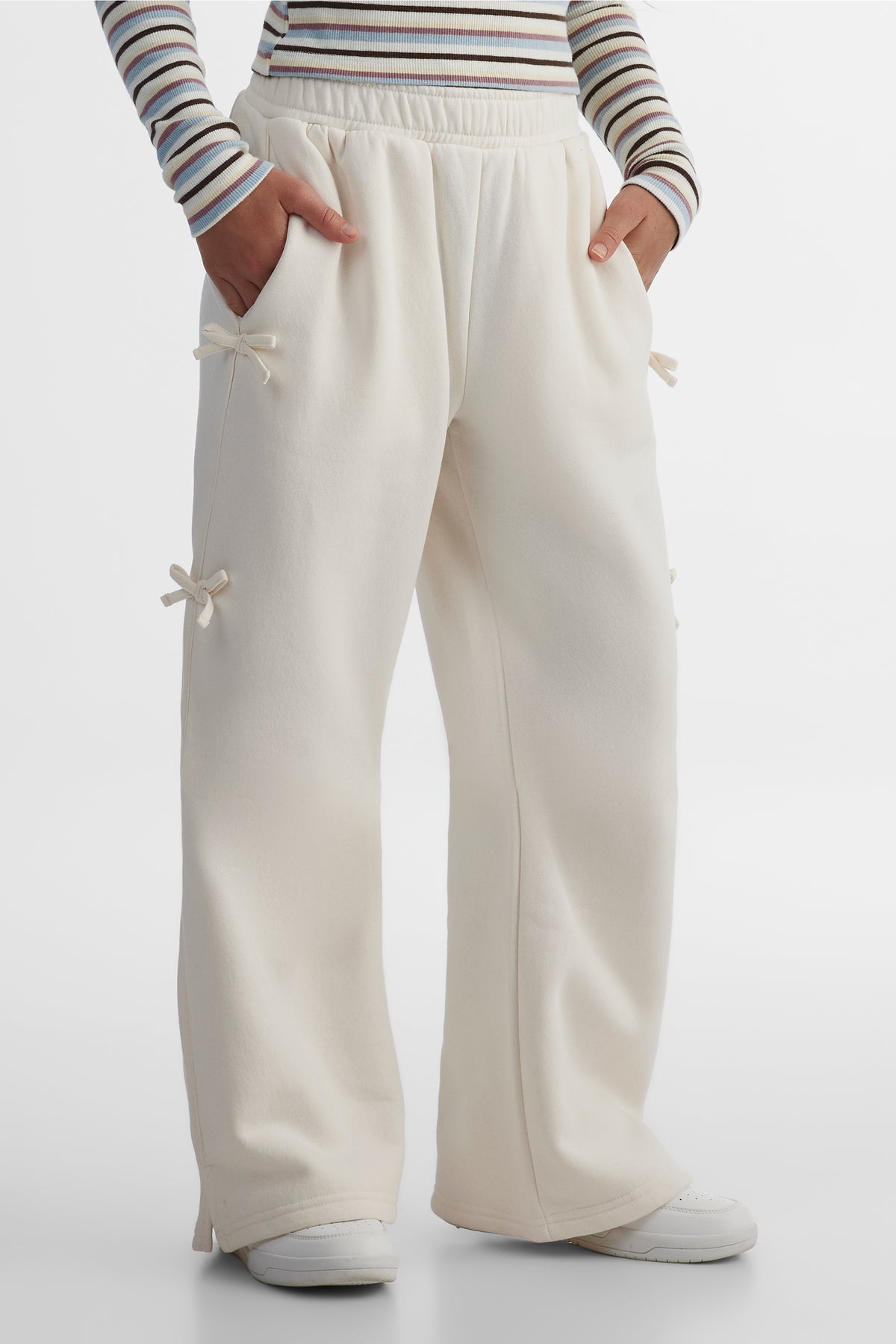 Pantalon douillet - Ado fille && BLANC CASSÉ