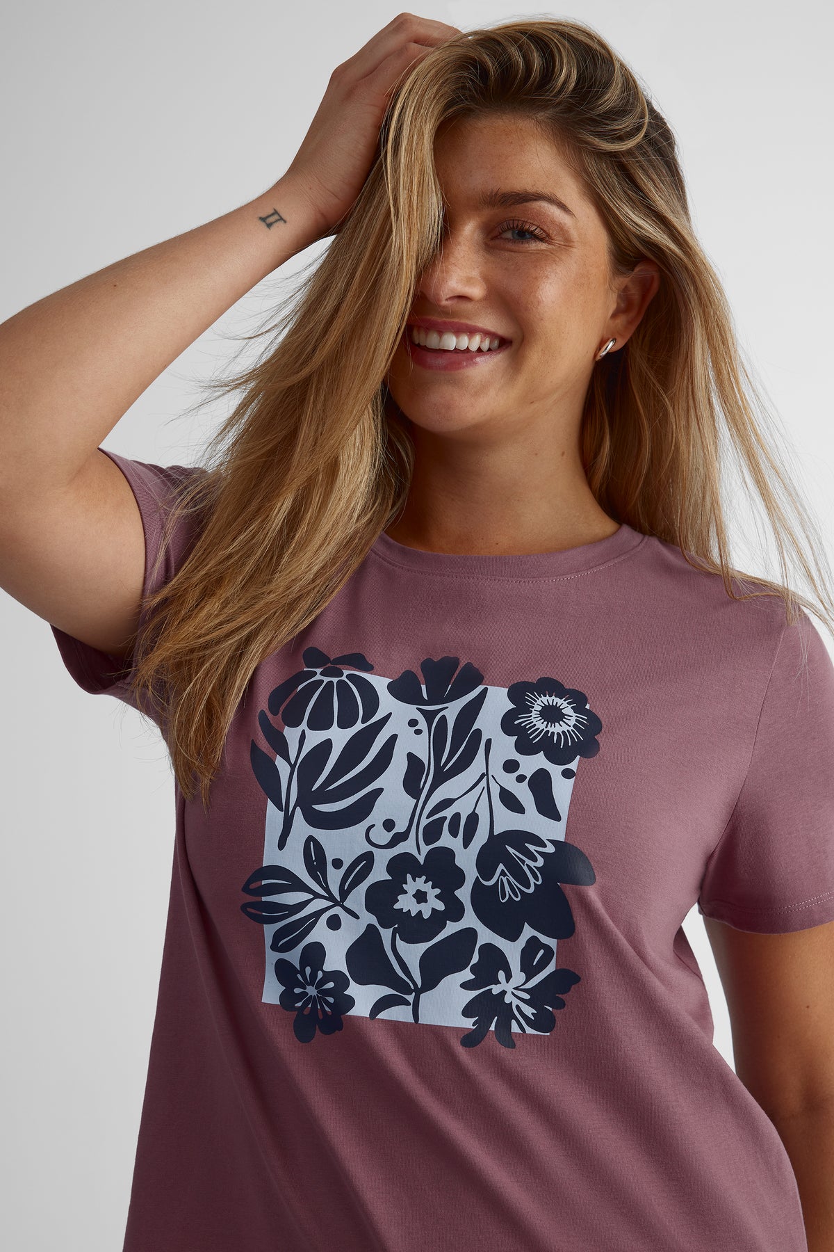 T-shirt 2/30$ - Femme && MAUVE