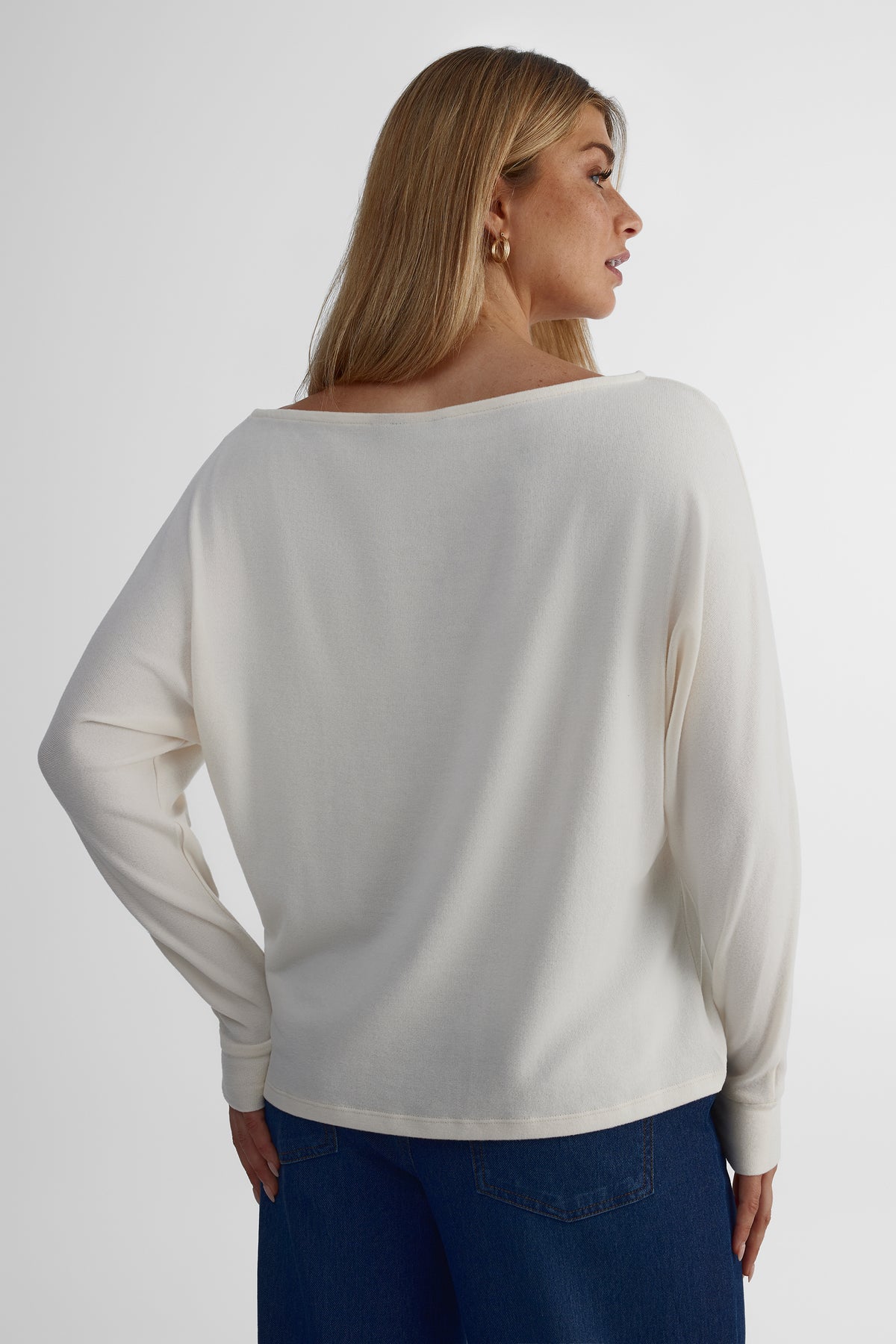 Chandail en tricot extensible - Femme && BEIGE