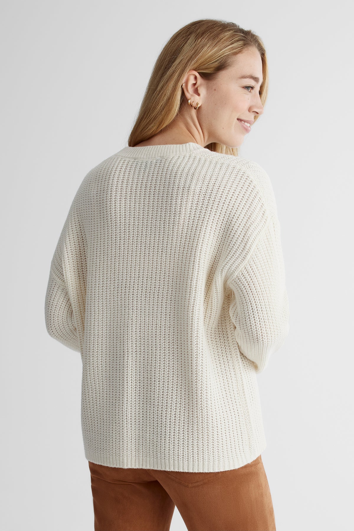 Chandail en tricot - Femme && BEIGE