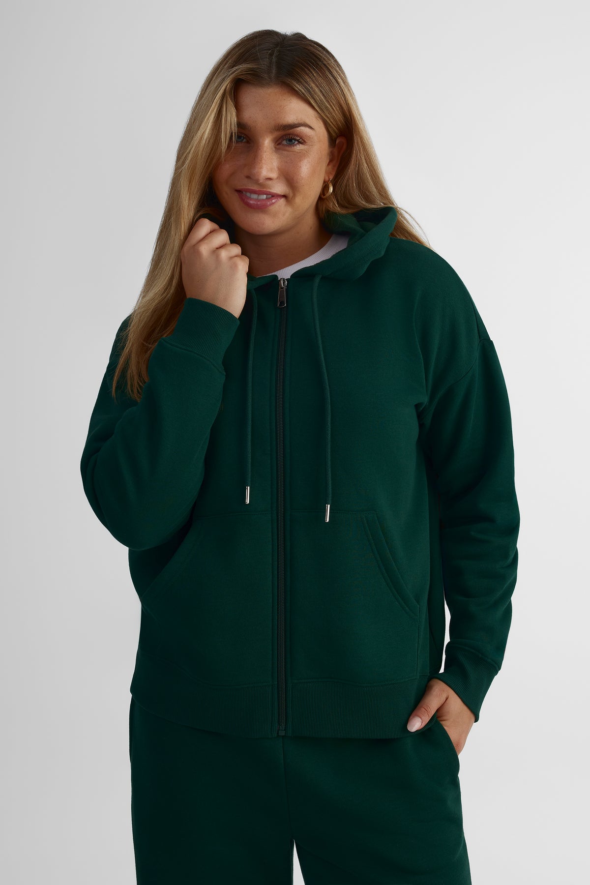 Veste douillette - Femme && VERT