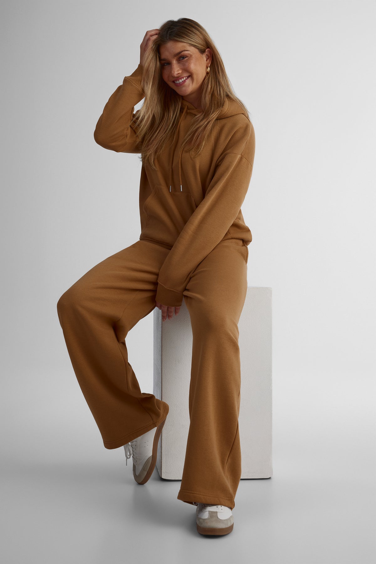 Pantalon douillet - Femme && BRUN