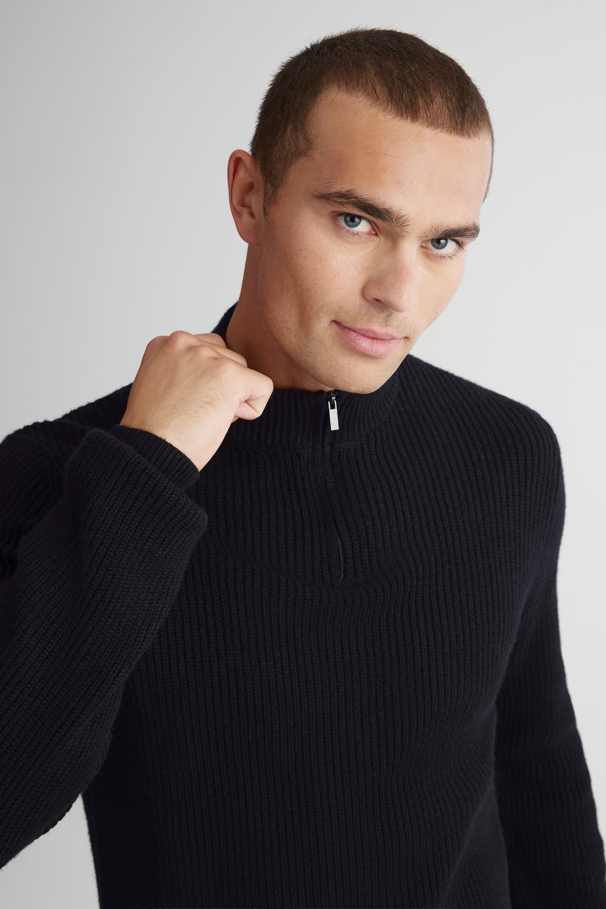 Chandail en tricot - Homme && NOIR